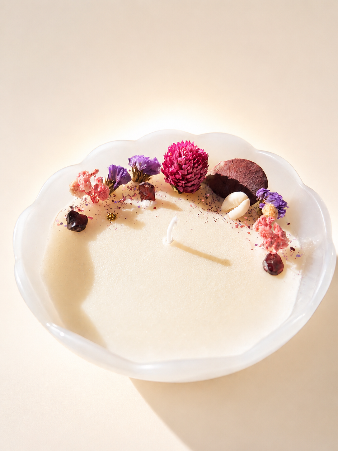 Bougie "La Volupteuse" – Grenat & Pomme d'Amour